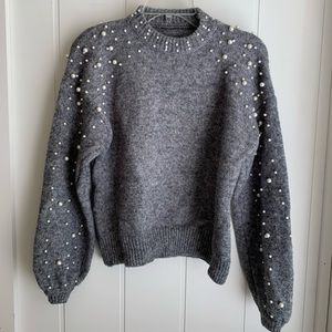 Chicwish pearl embellished sweater